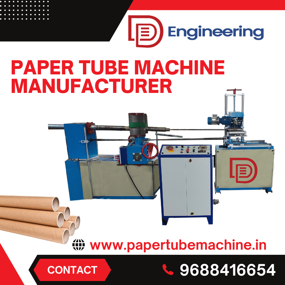 Papertube Machine Manufacturer in Tamilnadu by DD Engineering